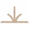 Ekena Millwork Richland Smooth Timber Gable Bracket, Douglas Fir, 60"W x 35"H x 3 1/2"D x 3 1/2"F, 14/12 Pitch GBW060X35X0404RIC00SDF - alternate 1